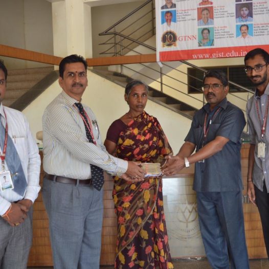 Geethanjali Donation to Handicapped Child