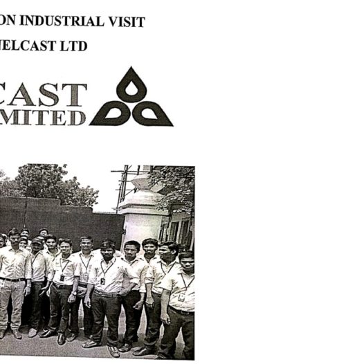 Industrial Visit Report on NELCAST LTD, GUDUR 
