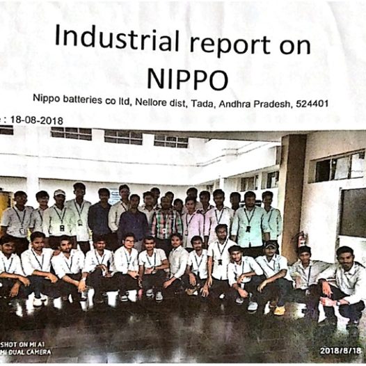 Industrial Visit  on NIPPO Indo National Limited