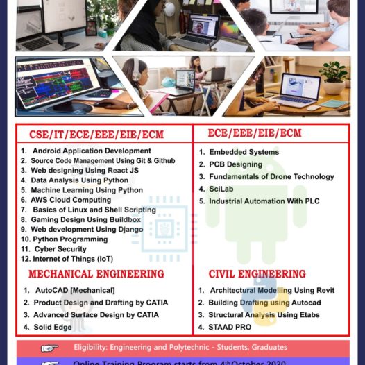 Two week online workshop on “Embedded Systems “