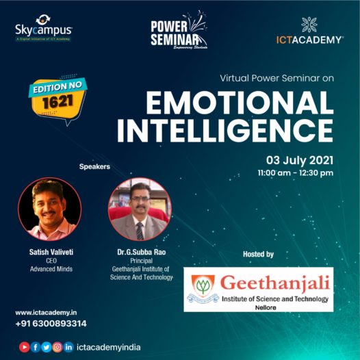 Report on One-Day Power Seminar On “Emotional Intelligence”