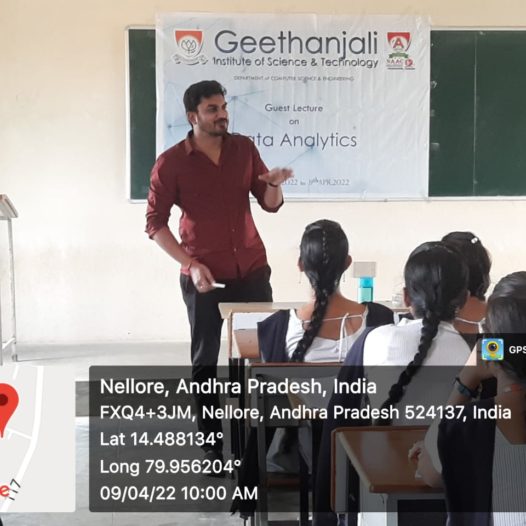 Report on Guest lecture  On “Data Analytics”